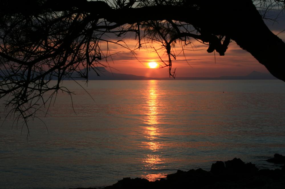 Sunset in Crete